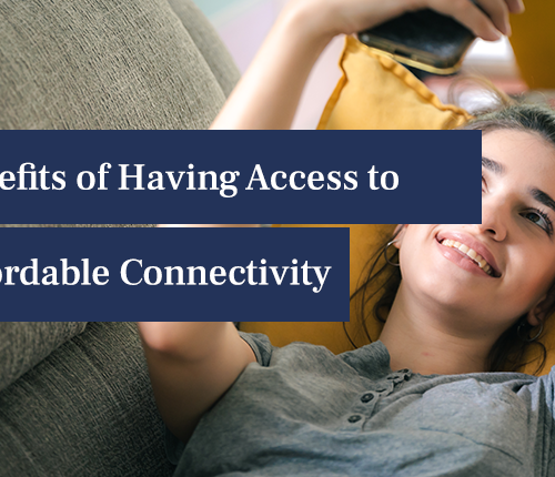 The benefits of having access to affordable connectivity